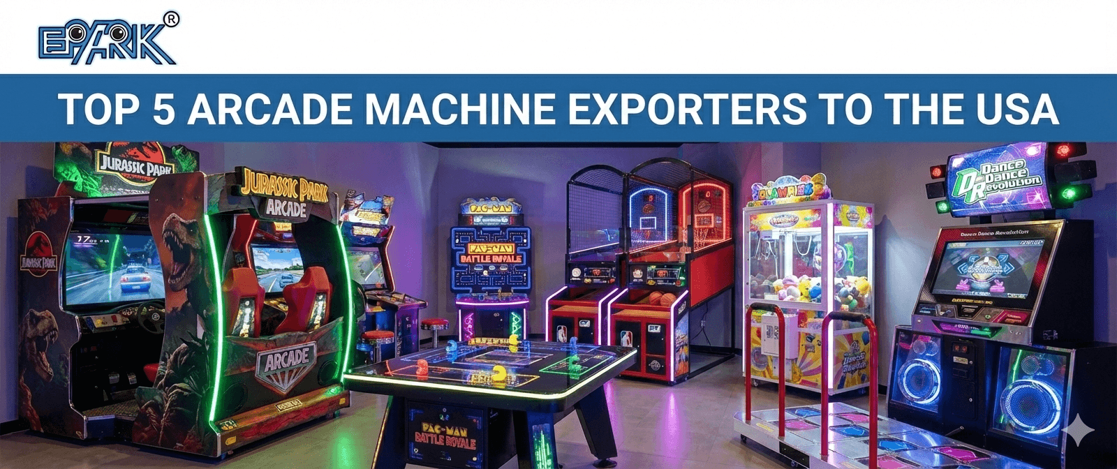 Top 5 Arcade Machine Exporters to the USA