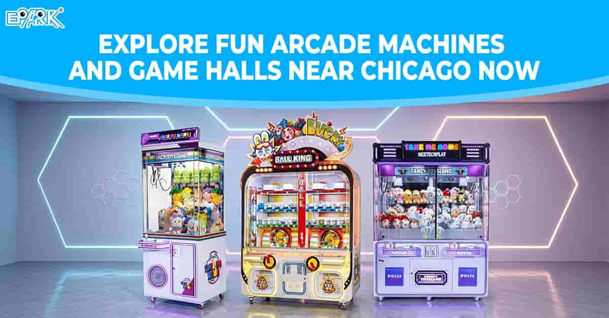 Explore Fun Arcade Machines and Game Halls Near Chicago Now
